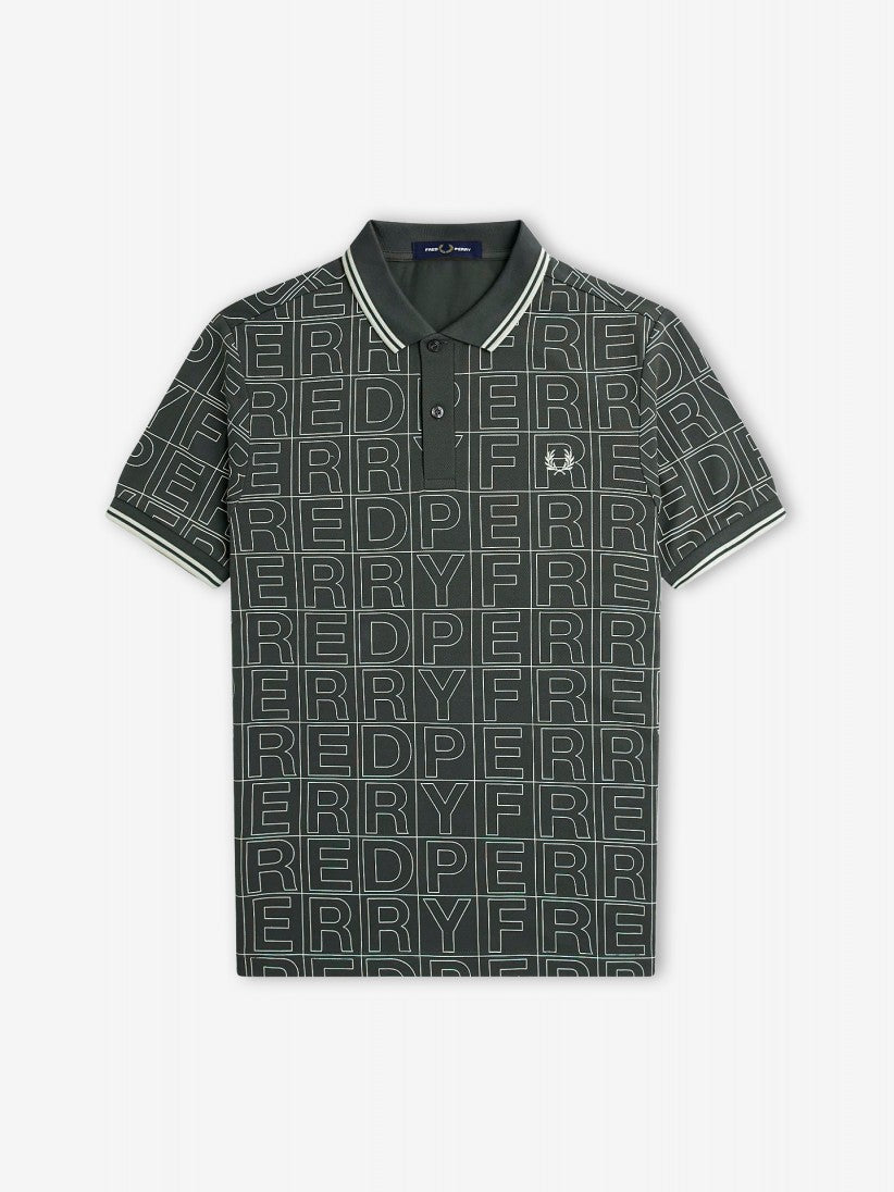POLO PIQUE ESTAMPADO M7757