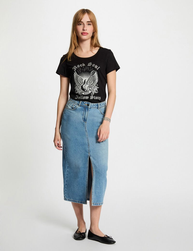 CAMISETA CON MENSAJE MORGAN 251-D SOUL