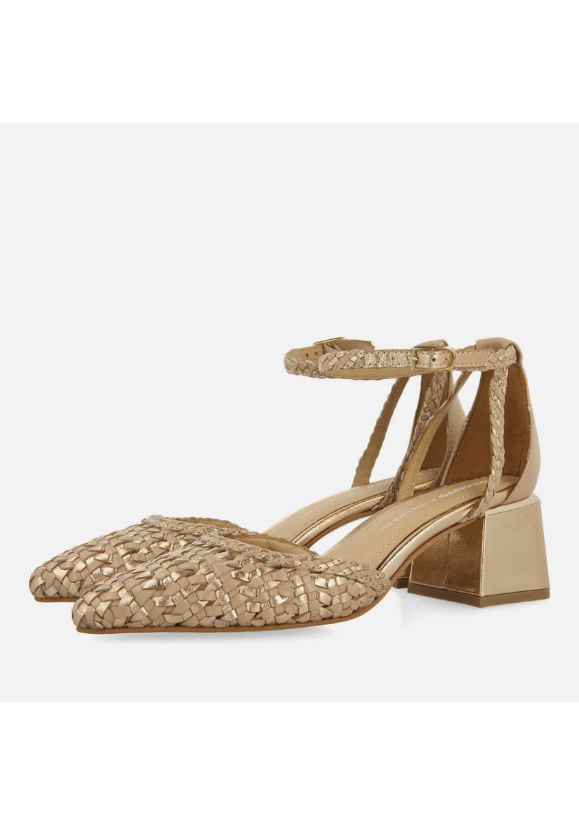ZAPATOS DE SALÓN TRENZADO PIEL SARKAD 73647
