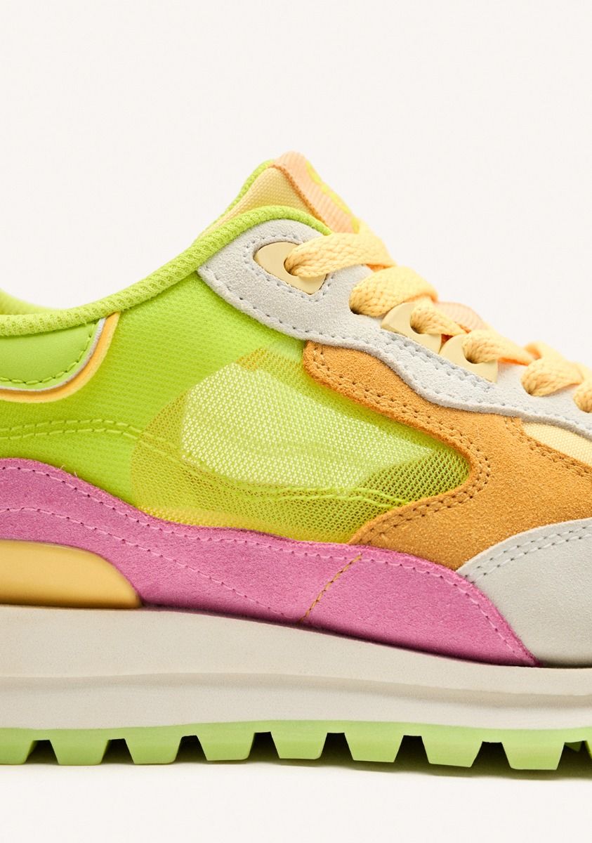 ZAPATILLAS PIEL REJILLA IOLA