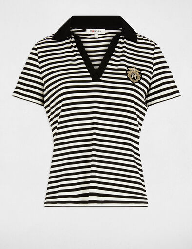 CAMISETA MANGA CORTA RAYAS MORGAN 252-DINATA