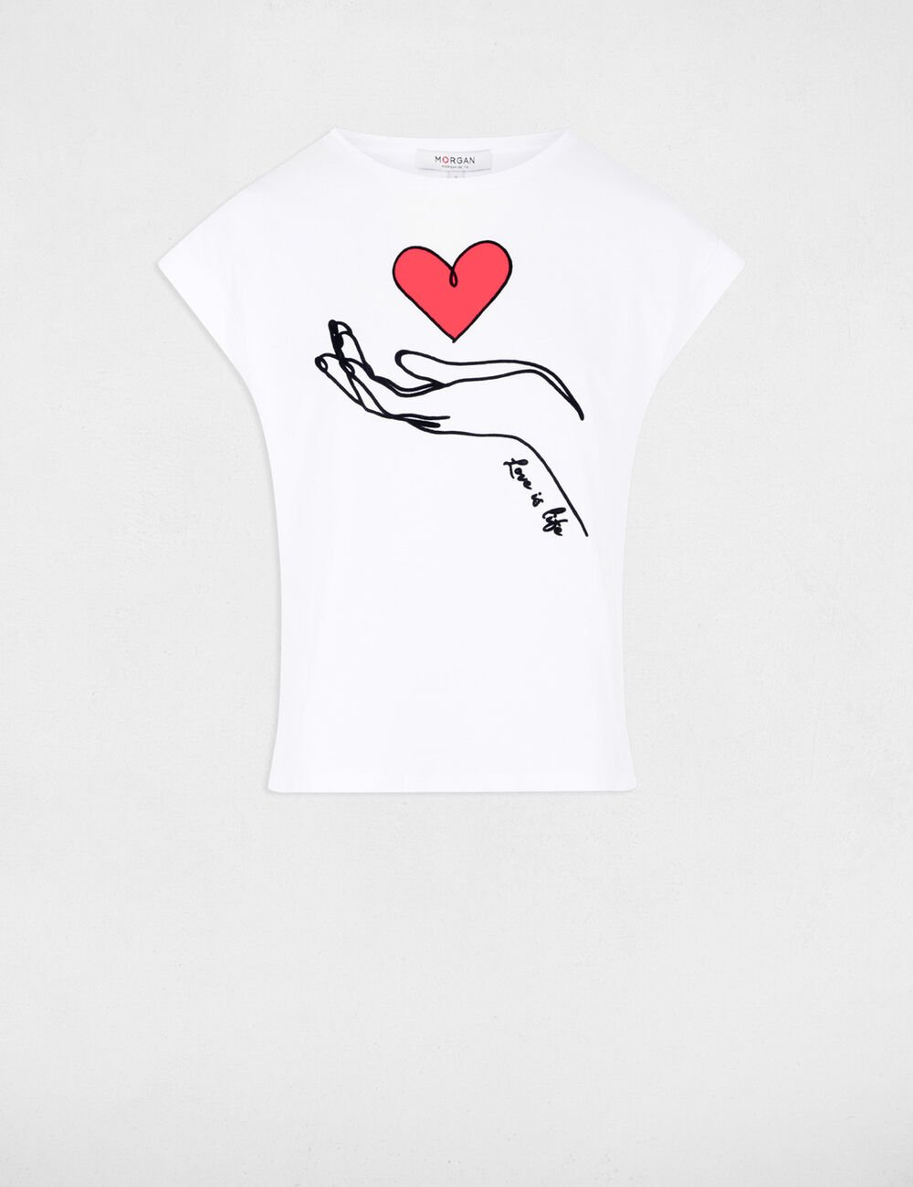 CAMISETA  MUJER MANGA CORTA MORGAN 251-DLIFE