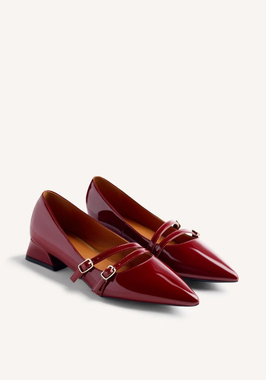 ZAPATOS TACÓN EFECTO CHAROL LUCAN GIOSEPPO 76897